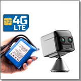 Мини 4G камера JMC-AC70-4G-Dual с аккумулятором 3000 + переходник