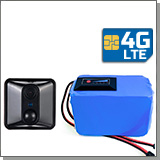Миниатюрная 4G камера JMC-GH82-4G с аккумулятором 18000 + переходник