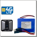 Миниатюрная 4G камера JMC-GH82-4G с аккумулятором 9800 + переходник
