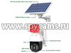 Уличная автономная поворотная 3G/4G камера «Link Solar SE901-4MP-4G» 4Mp с солнечной батареей и мощной сиреной